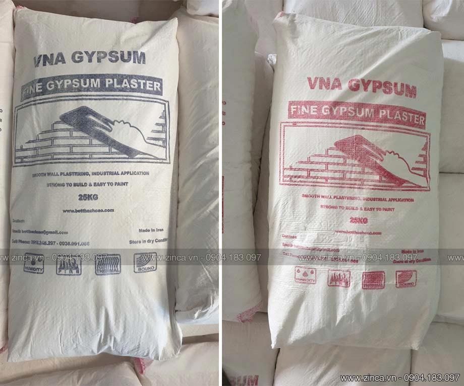 Bột thạch cao VNA nhập khẩu Iran chính hãng