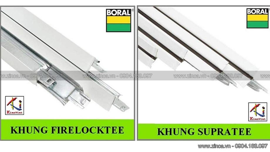 Các loại khung xương thạch cao và cách nhận biết Các loại khung xương thạch cao và cách nhận biết