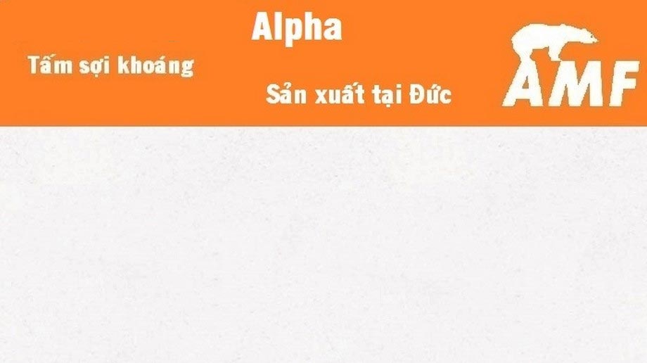 Tấm sợi khoáng Alpha AMF
