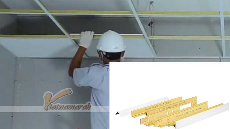 Khung trần nổi CT-Line giải pháp cho mọi công trình Khung trần nổi CT-Line giải pháp cho mọi công trình