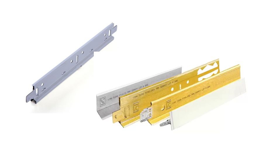 khung trần nổi S-Line: Giải pháp thẩm mỹ cho công trình