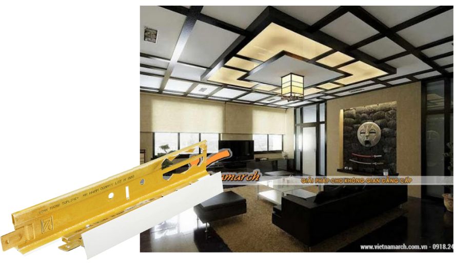 Khung trần nổi T-Line độ bền cao Khung trần nổi T-Line độ bền cao