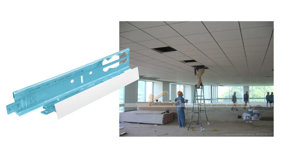 Khung trần nổi T-Line độ bền cao Khung trần nổi T-Line độ bền cao