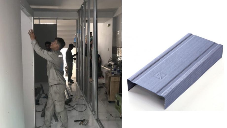 Khung vách ngăn Framewall U 63-64 Khung vách ngăn Framewall U 63-64