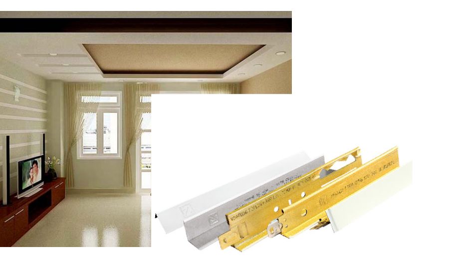 Khung trần chìm Triflex