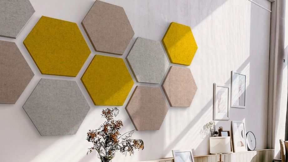 Tấm thạch cao tiêu âm Soundboard Hexa - Giảm tiếng ồn hiệu quả Tấm thạch cao tiêu âm Soundboard Hexa - Giảm tiếng ồn hiệu quả