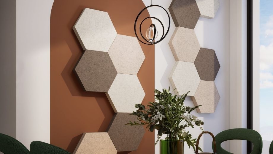 Tấm thạch cao tiêu âm Soundboard Hexa - Giảm tiếng ồn hiệu quả Tấm thạch cao tiêu âm Soundboard Hexa - Giảm tiếng ồn hiệu quả