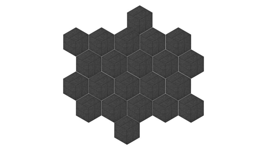 Tấm thạch cao tiêu âm Soundboard Hexa - Giảm tiếng ồn hiệu quả Tấm thạch cao tiêu âm Soundboard Hexa - Giảm tiếng ồn hiệu quả