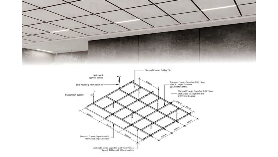 Khung trần nổi Wall Angle siêu bền Khung trần nổi Wall Angle siêu bền