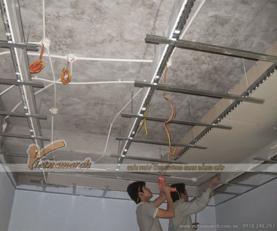 Khung xương thạch cao Hà Nội – Giải pháp tối ưu cho mọi công trình hiện đại Khung xương thạch cao Hà Nội – Giải pháp tối ưu cho mọi công trình hiện đại
