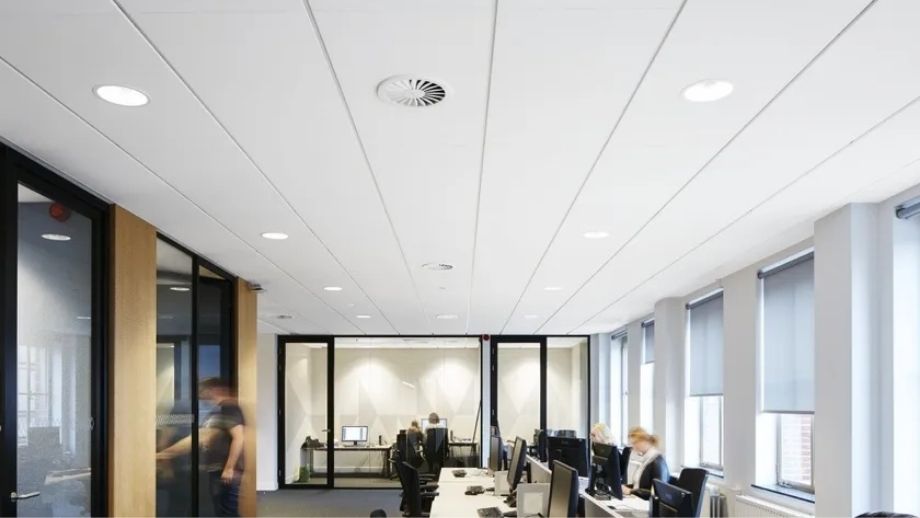 Tấm trần tiêu âm Ecophon Focus Lp có độ thẩm mỹ cao Tấm trần tiêu âm Ecophon Focus Lp