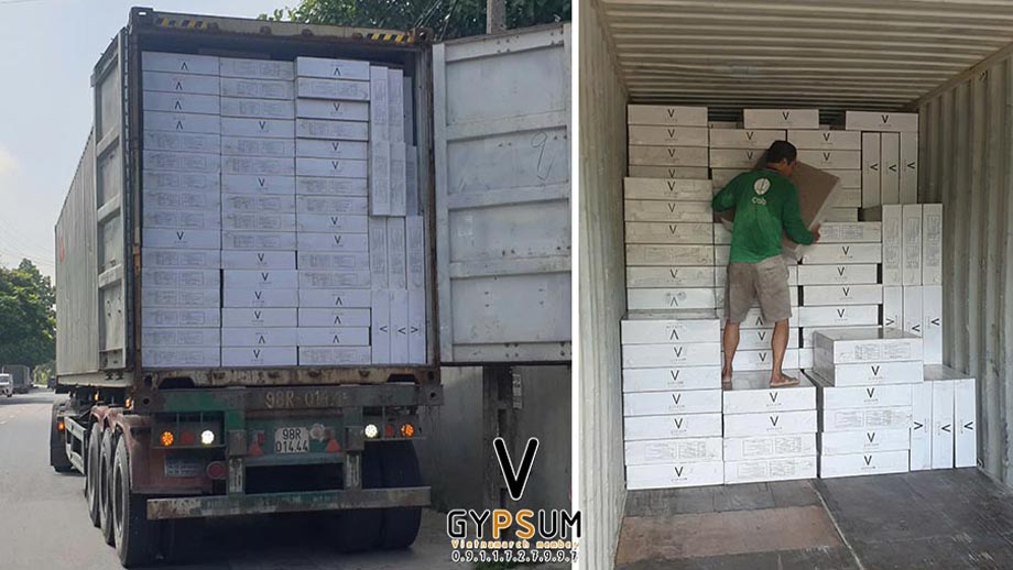 Tấm sợi khoáng vGypsum cho công trình hiện đại