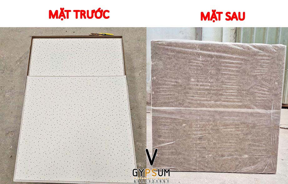Tấm sợi khoáng vGypsum cho công trình hiện đại