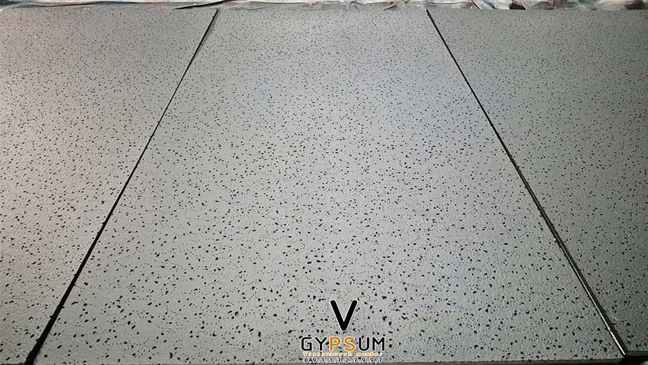 Tấm sợi khoáng đen – Giải pháp tiêu âm và thẩm mỹ hiện đại